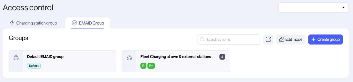 How to manage access to your charging stations